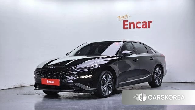 Kia K8 Hybrid 2021 Черный из Кореи