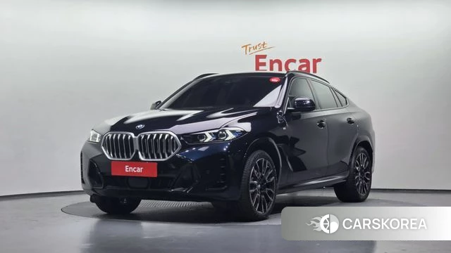 BMW X6 (G06) 2025 Черный из Кореи