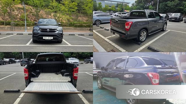 Ssangyong Rexton Sports 2020 Серый из Кореи