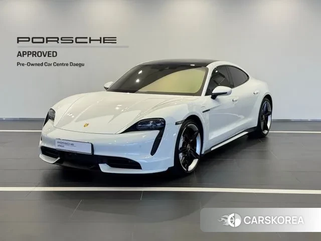 Porsche Taycan 2024 Белый из Кореи