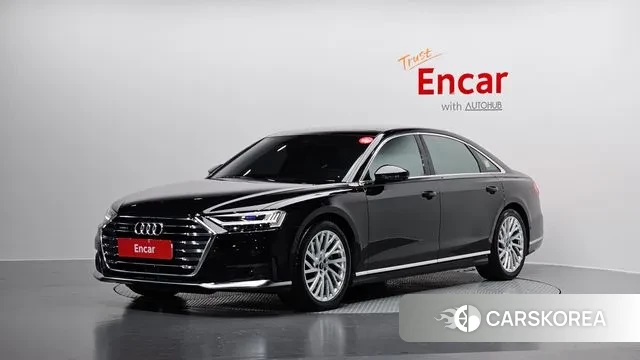 Audi A8 (D5) 2021 Черный из Кореи