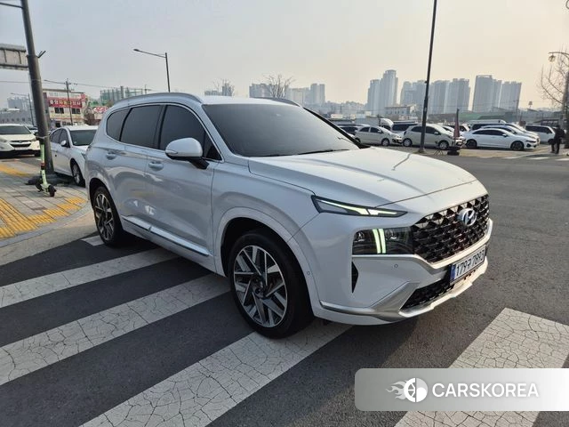 Hyundai The New Santa Fe 2021 Белый из Кореи