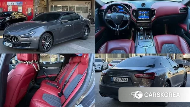 Maserati Ghibli 2018 Серый из Кореи