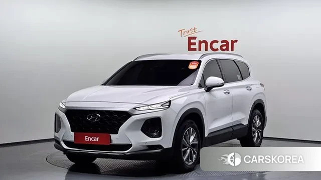 Hyundai Santa Fe TM 2019 Белый из Кореи