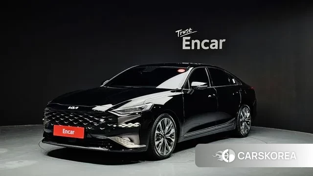 Kia K8 2021 Черный из Кореи