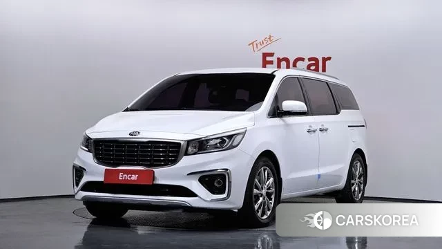 Kia The New Carnival 2018 Белый из Кореи