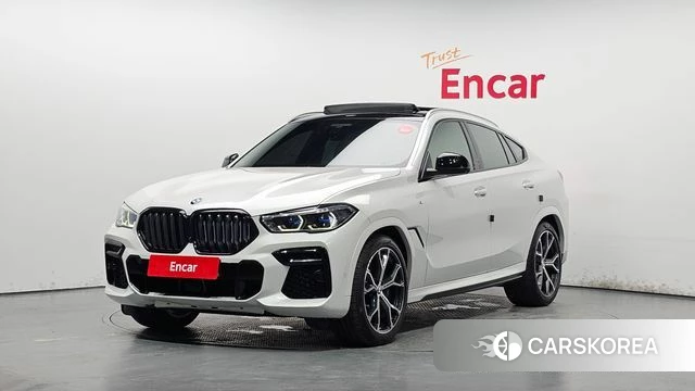 BMW X6 (G06) 2022 Белый из Кореи