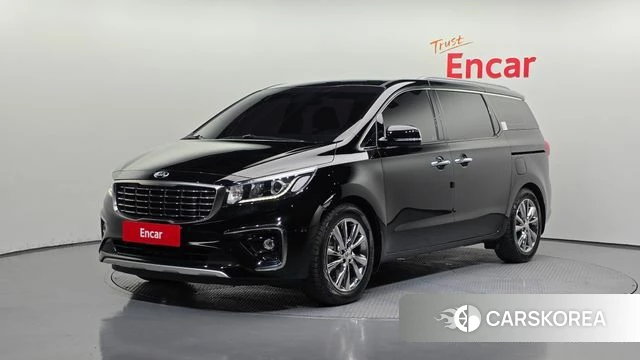 Kia The New Carnival 2019 Черный из Кореи