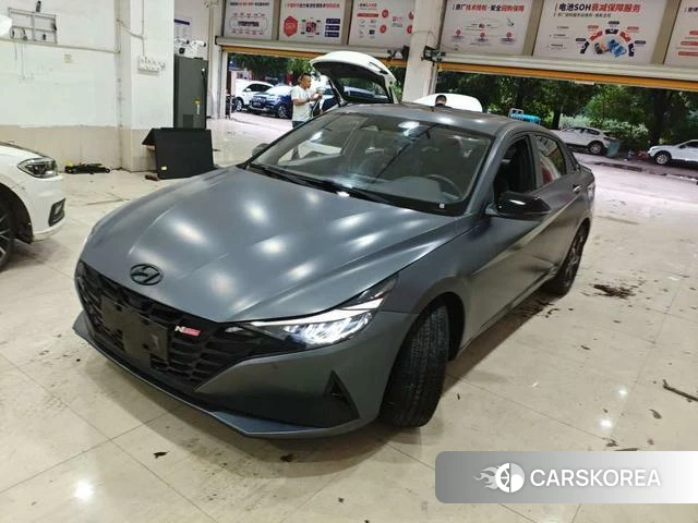 Hyundai Elantra 2023 Темно-серый из Китая