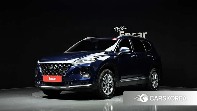Hyundai Santa Fe TM 2019 Синий из Кореи
