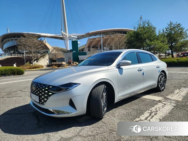 Hyundai The New Grandeur IG 2022 Серебристо-серый из Кореи