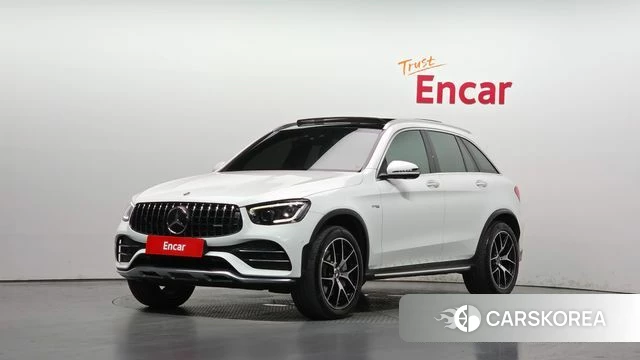 Mercedes-Benz GLC-Class X253 2021 Белый из Кореи