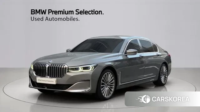 BMW 7 Series (G11) 2020 Серебристо-серый из Кореи