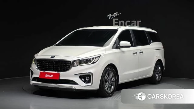 Kia The New Carnival 2019 Белый из Кореи