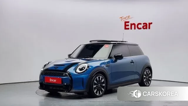 Mini Cooper S 2022 Синий из Кореи