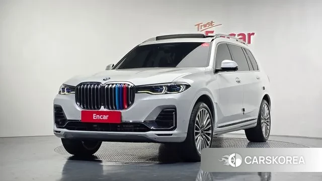 BMW X7 (G07) 2020 Белый из Кореи