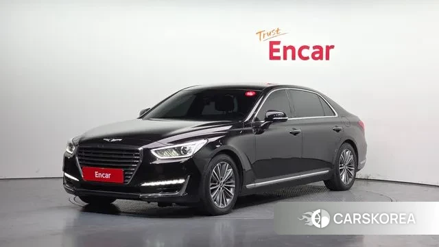 Genesis EQ900 2018 Черный из Кореи