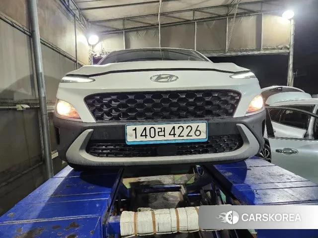 Hyundai The New Kona 2022 Белый из Кореи