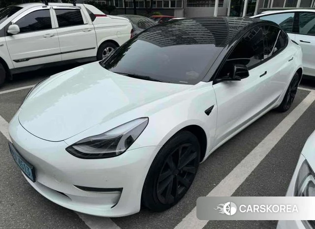 Tesla Model 3 2022 Белый из Кореи