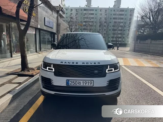 Land Rover Range Rover 4th Generation 2020 Белый из Кореи