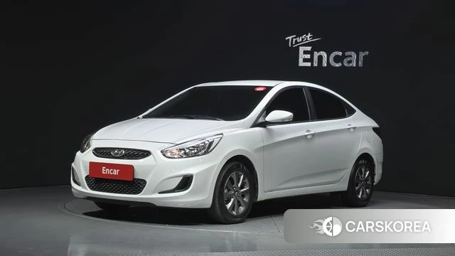 Hyundai Accent (New type) 2018 Белый из Кореи