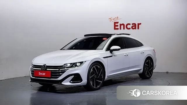 Volkswagen Arteon 2022 Белый из Кореи