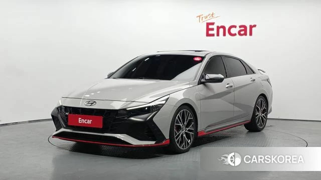 Hyundai Avante (CN7) 2022 Серый из Кореи