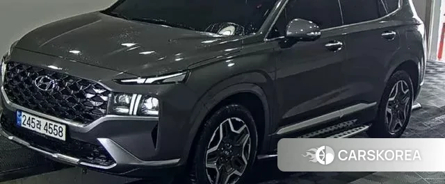 Hyundai The New Santa Fe 2021 Серый из Кореи