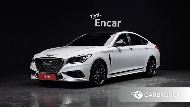 Genesis G80 2019 Белый из Кореи
