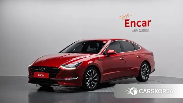 Hyundai Sonata (DN8) 2021 Красный из Кореи