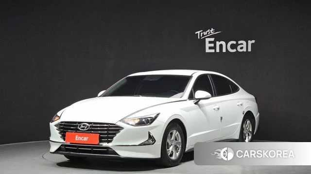 Hyundai Sonata (DN8) 2020 Белый из Кореи