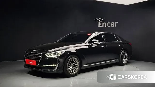 Genesis EQ900 2018 Черный из Кореи