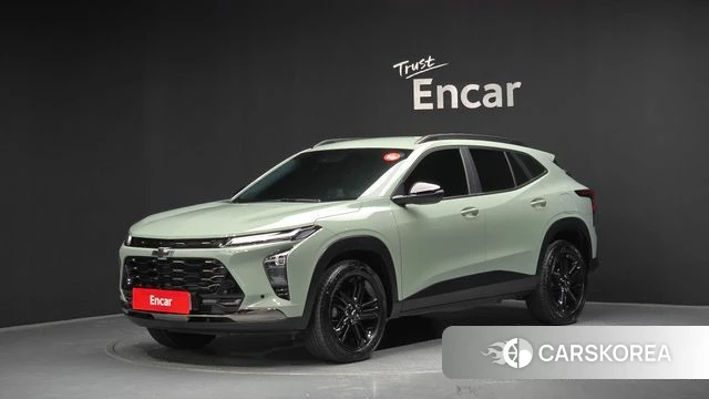 Chevrolet (GM Daewoo) Trax Crossover 2024 Зеленый из Кореи