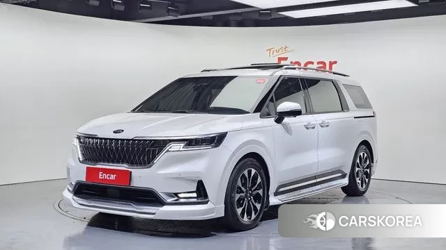 Kia Carnival 4th generation 2021 Белый из Кореи