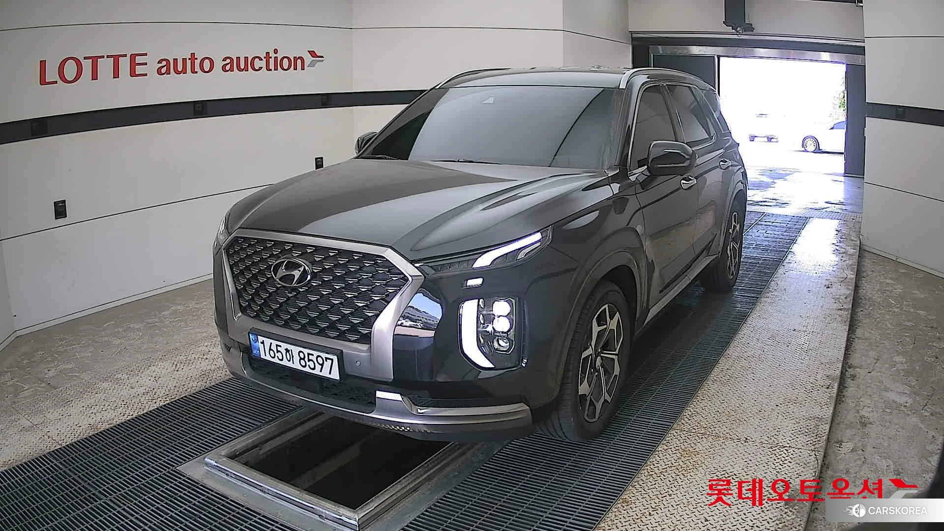 Hyundai Palisade 2022 Abyss Black Pearl из Кореи