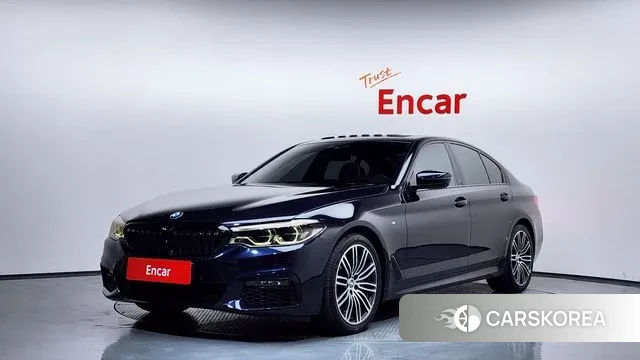 BMW 5 Series (G30) 2019 Черный из Кореи