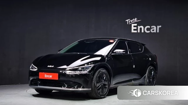 Kia EV6 2023 Черный из Кореи