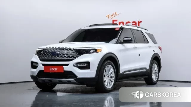 Ford Explorer 6th Generation 2020 Белый из Кореи