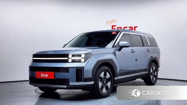 Hyundai Santa Fe (MX5) 2024 Небесно-голубой из Кореи