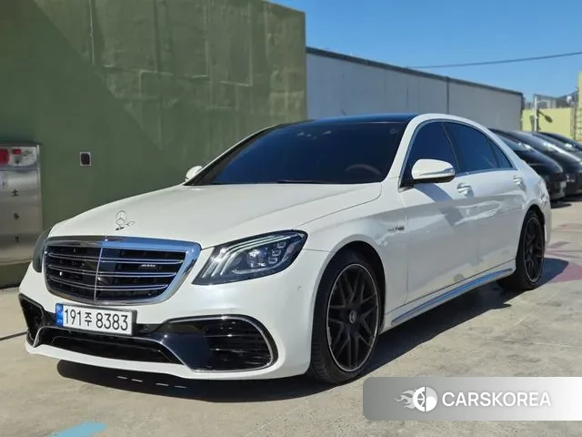 Mercedes-Benz S-Class W222 2018 Белый из Кореи