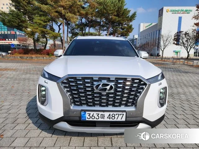 Hyundai Palisade 2022 Белый из Кореи