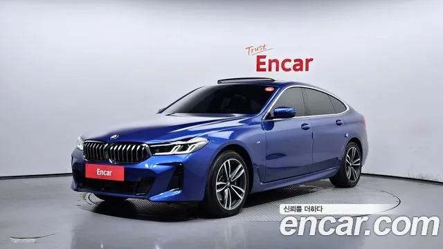 BMW 6 Series GT (G32) 2021 Синий из Кореи