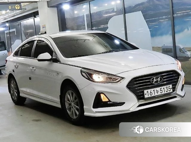Hyundai Sonata New Rise 2018 Белый из Кореи