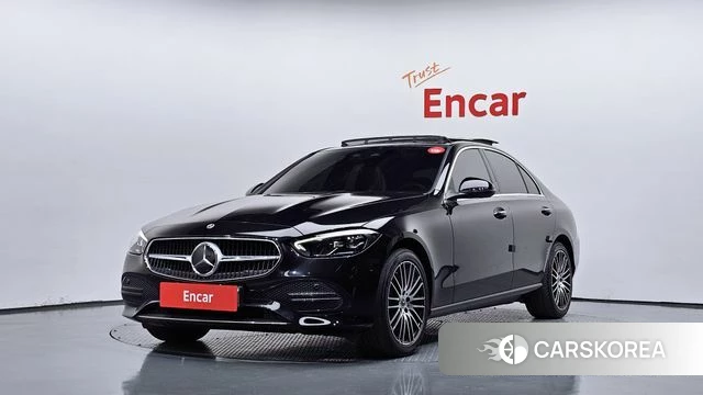 Mercedes-Benz C-Class W206 2022 Черный из Кореи