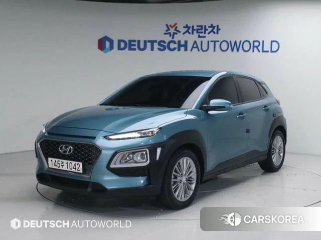 Hyundai Kona 2020 Синий нефрит из Кореи