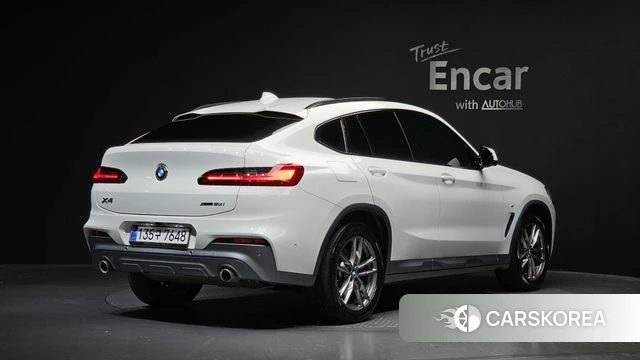 BMW X4 (G02) 2021 Белый из Кореи