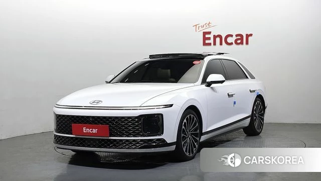 Hyundai Grandeur (GN7) 2024 Белый из Кореи