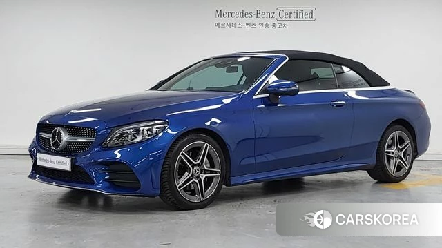 Mercedes-Benz C-Class W205 2022 Синий из Кореи