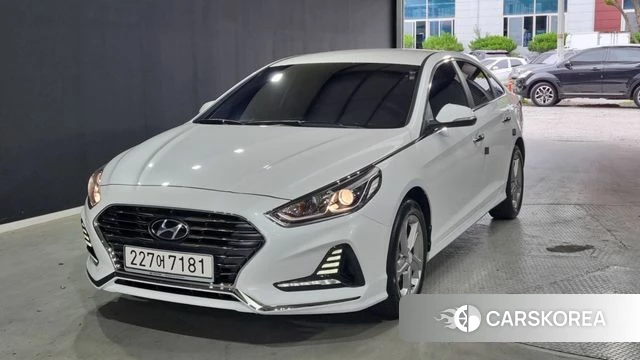 Hyundai Sonata New Rise 2018 Белый из Кореи