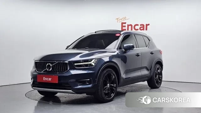 Volvo XC40 2021 Синий из Кореи